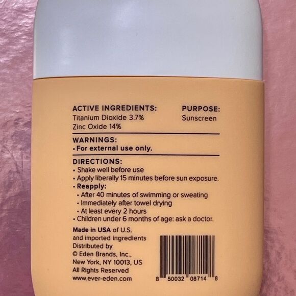 Evereden SPF 50 Mineral Sunscreen Lotion 60ml Broad Spectrum Water-Resistant - Picture 3 of 7